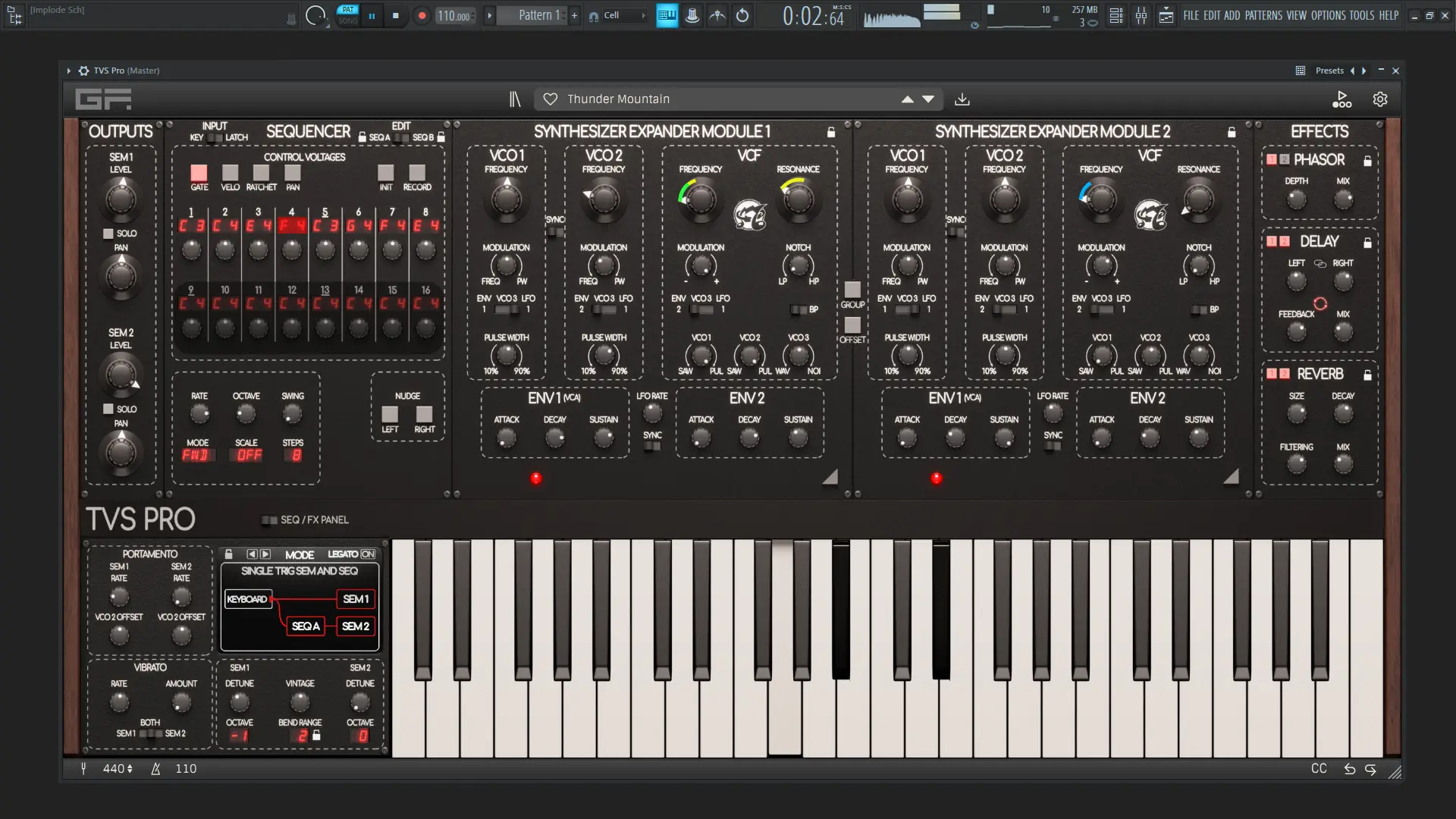 Программный интерфейс GForce Software & Oberheim - TVS Pro 1.0.0 STANDALONE, VSTi, VSTi 3, AAX (x64) [En]
