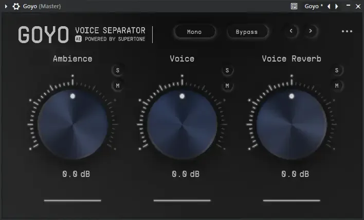 Программный интерфейс GOYO 0.9.4 Beta VST, VST 3, AAX (x64) [En]