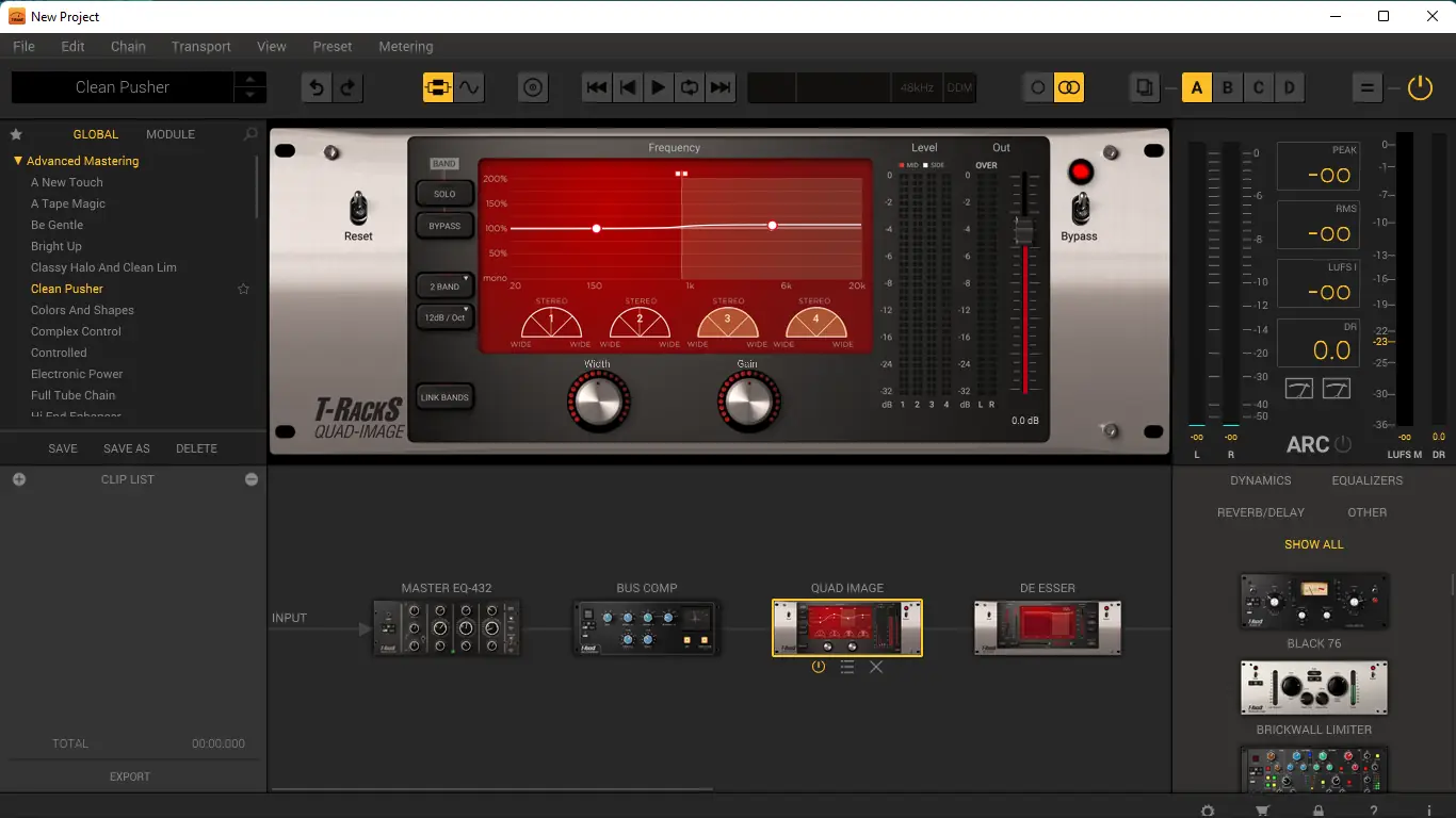 Программный интерфейс IK Multimedia - T-RackS 5 Complete 5.9.0 STANDALONE, VST, VST3, AAX (x64) [En]
