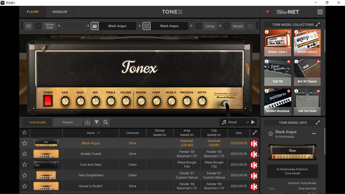 Программный интерфейс IK Multimedia - TONEX MAX 1.0.1 STANDALONE, VST, VST3, AAX (x64) [En]