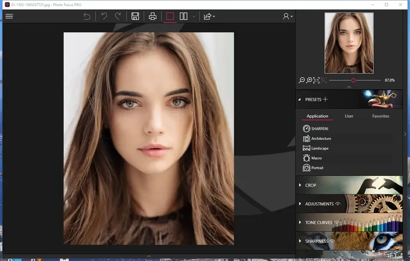 Программный интерфейс inPixio Photo Focus Pro 4.3.8621.22315 Portable by FC Portables [Multi]