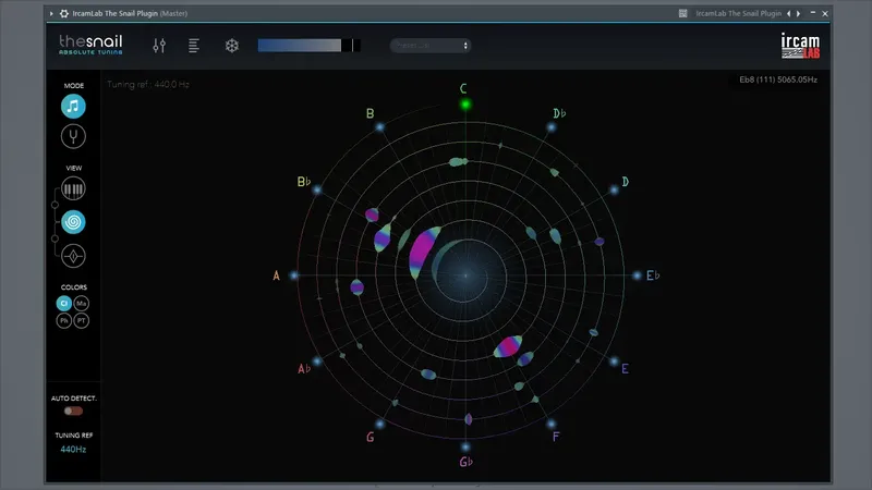 Программный интерфейс Ircam Lab - The Snail 1.4.1 STANDALONE, VST 3, AAX (x64) [En]