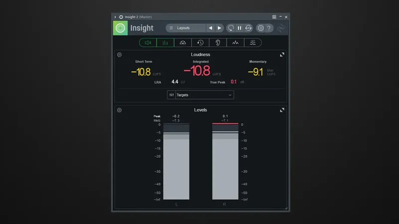 Программный интерфейс iZotope - Insight 2 2.3.0 VST, VST3, AAX (x64) RePack by R2R [En]