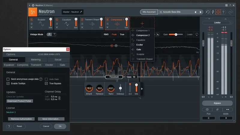 Программный интерфейс iZotope - Neutron 3 Advanced 3.9.0 VST, VST3, AAX (x64) RePack by R2R [En]