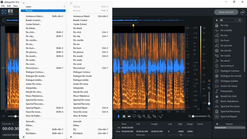 Программный интерфейс iZotope - RX 10 Audio Editor Advanced 10.0.0 STANDALONE, VST3, AAX (x64) RePack by R2R
