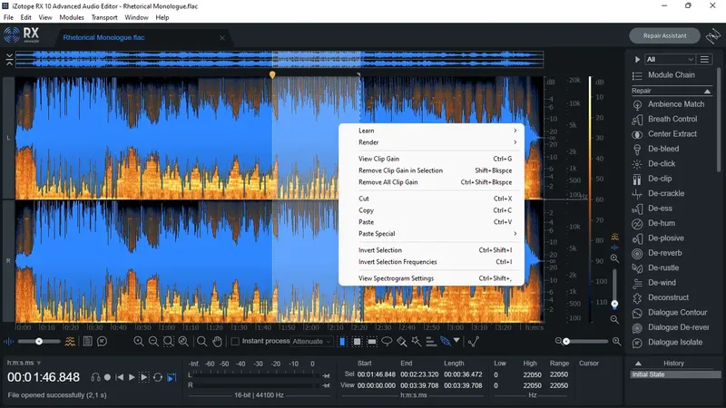 Программный интерфейс iZotope - RX 10 Audio Editor Advanced 10.2.0 STANDALONE, VST3, AAX (x64) RePack by R2R [En]