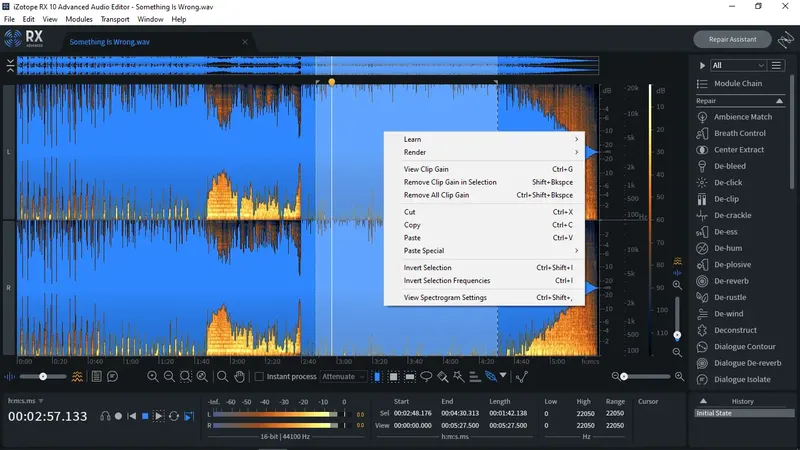 Программный интерфейс iZotope - RX 10 Audio Editor Advanced 10.4.0 STANDALONE, VST3, AAX (x64) RePack by R2R [En]