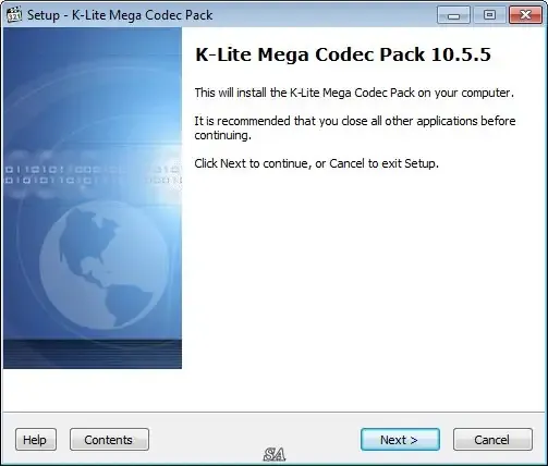 Программный интерфейс K-Lite Codec Pack 10.5.5 Mega Full Standard Basic + Update (2014) Английский