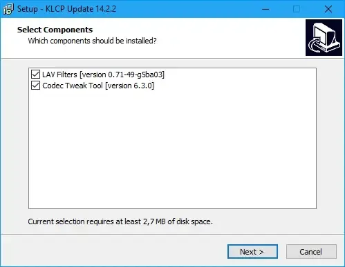 Программный интерфейс K-Lite Codec Pack Update 15.3.7 (2020) PC