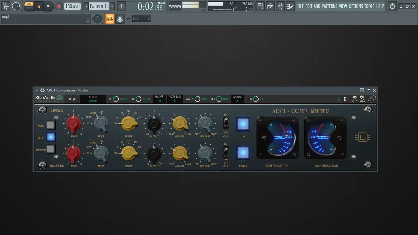 Программный интерфейс Kiive Audio - ADC1 Compressor 1.0.1 VST 3, AAX (x64) [En]