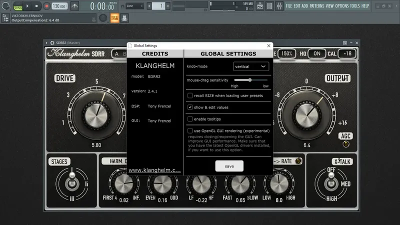 Программный интерфейс Klanghelm - SDRR 2 2.4.1 VST, VST 3, AAX (x64) Retail [En]