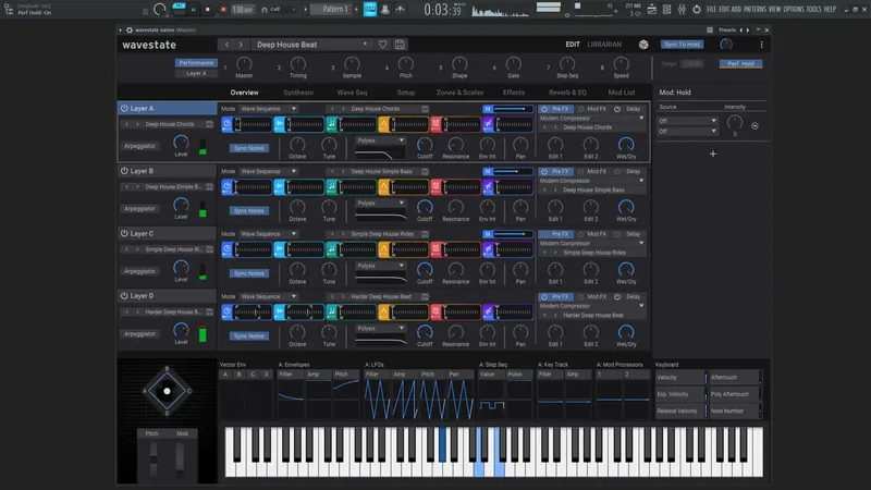 Программный интерфейс KORG - Wavestate Native 1.3.8 Standalone, VSTi 3, AAX (x64) [En]