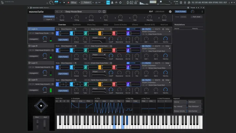 Программный интерфейс KORG - Wavestate Native 1.4.5 Standalone, VSTi 3, AAX (x64) [En]