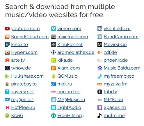 Программный интерфейс Lacey Free Music & Video Downloader 2.75 Portable [Multi Ru]