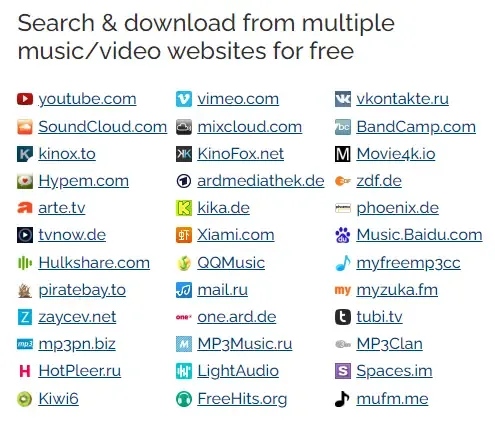 Программный интерфейс Lacey Free Music & Video Downloader 2.93 Portable [Multi Ru]
