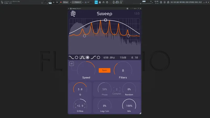 Программный интерфейс Lese - Sweep (Infinity Filter) 1.3.5 VST 3 (x64) [En]