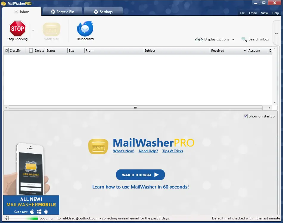 Программный интерфейс MailWasher Pro 7.12.182 RePack (& Portable) by elchupacabra [Multi Ru]