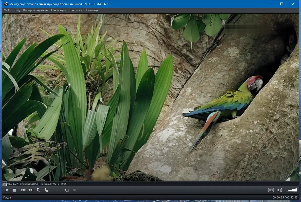 Программный интерфейс Media Player Classic - Black Edition 1.6.11 Stable RePack (& Portable) by elchupacabra [Multi Ru]