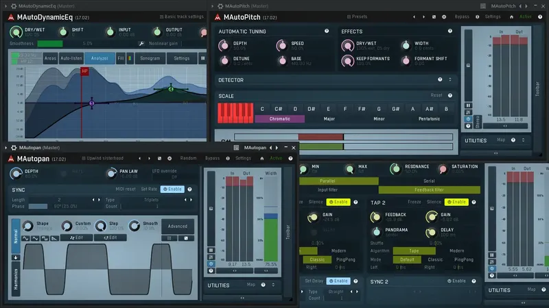 Программный интерфейс MeldaProduction - MCompleteBundle 17.02.01 VST, VST 3, AAX (x64) [En]