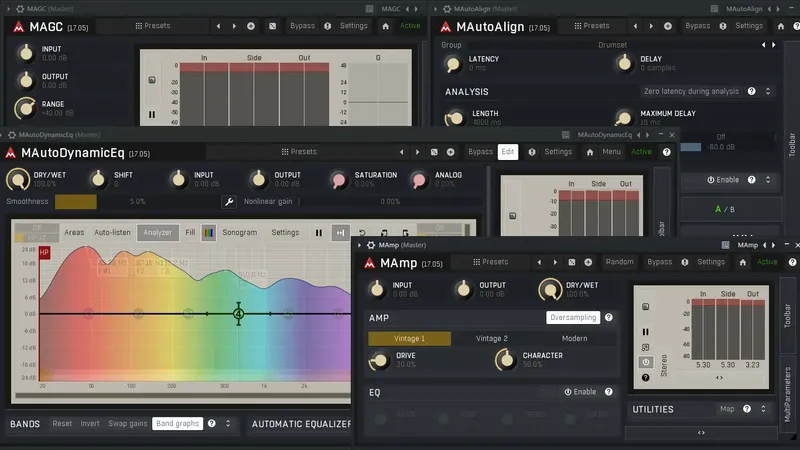 Программный интерфейс MeldaProduction - MCompleteBundle 17.05 VST, VST 3, AAX (x64) [En]