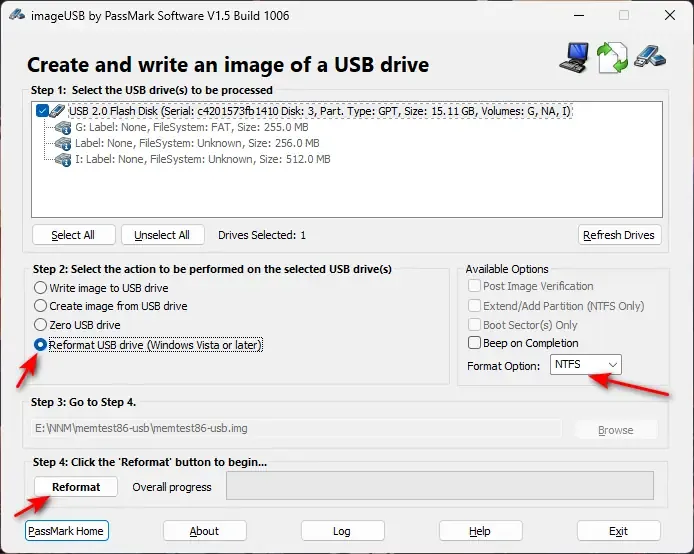 Программный интерфейс MemTest86 Pro 11.2 Build 1000 RePack by Taciturn [Multi Ru]