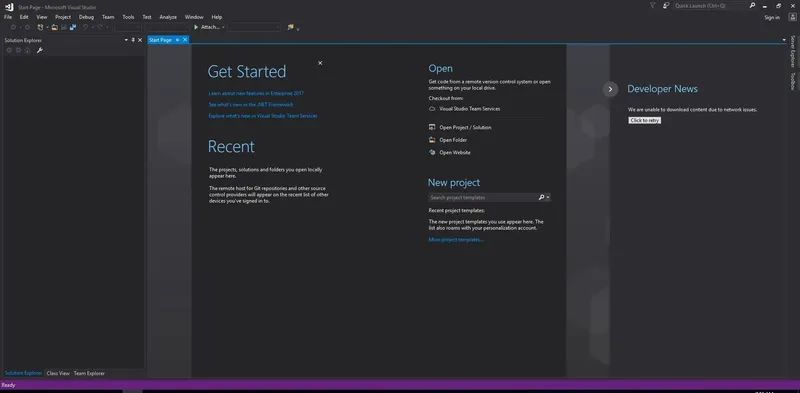 Программный интерфейс Microsoft Visual Studio 2017 Enterprise RTM 15.0.26228.4 (Offline Cache, Unofficial) (2017) Русский Английский