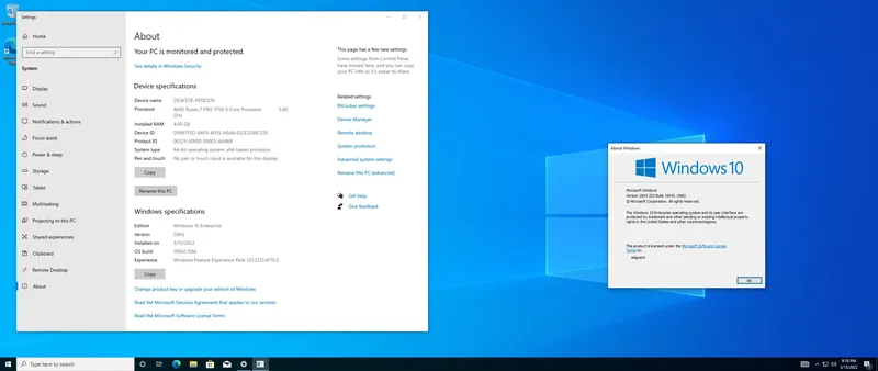 Программный интерфейс Microsoft Windows 10.0.19042.1586, Version 20H2 (Updated March 2022) - Оригинальные образы от Microsoft MSDN [En]