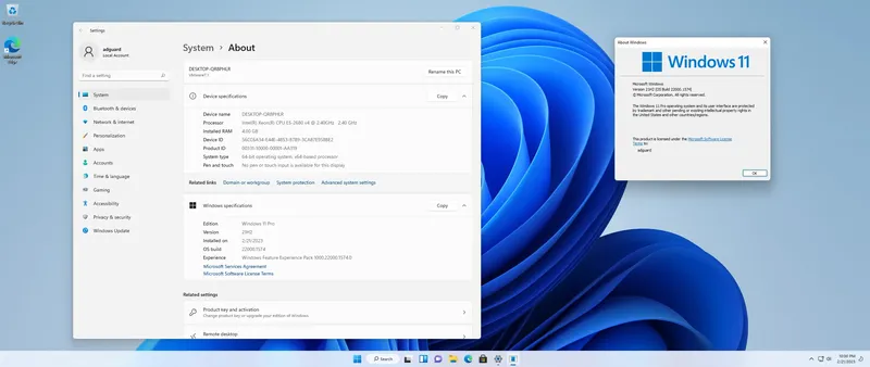 Программный интерфейс Microsoft Windows 11 [10.0.22000.1574], Version 21H2 (Updated February 2023) - Оригинальные образы от Microsoft MSDN [En]