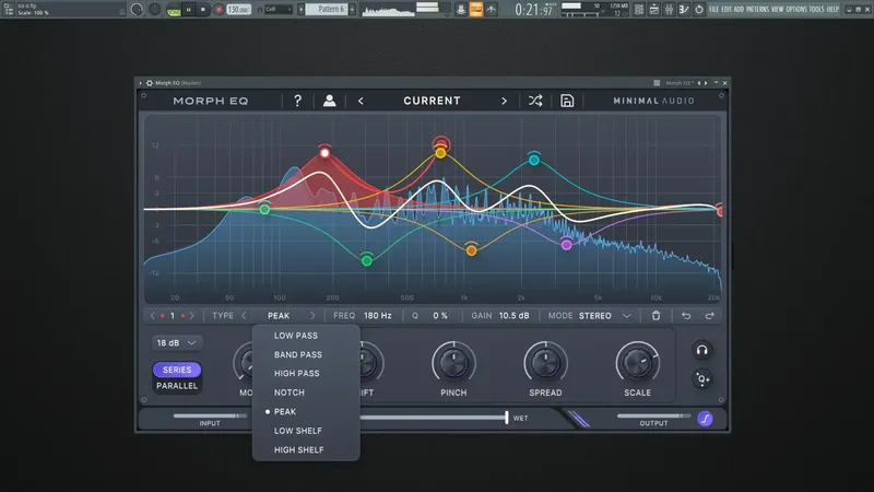 Программный интерфейс Minimal Audio - MorphEQ 1.0 VST, VST 3, AAX (x64) [En]