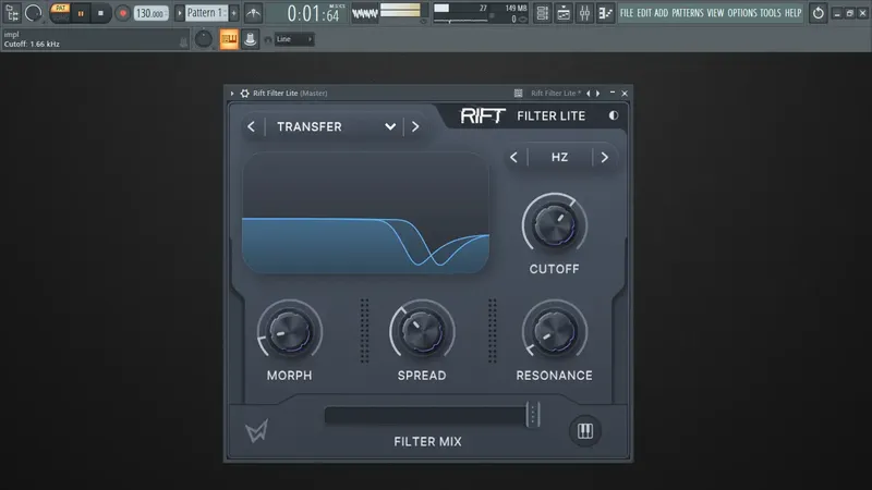 Программный интерфейс Minimal Audio - Rift Filter Lite 1.3.2 VST, VST 3 (x64) [En]