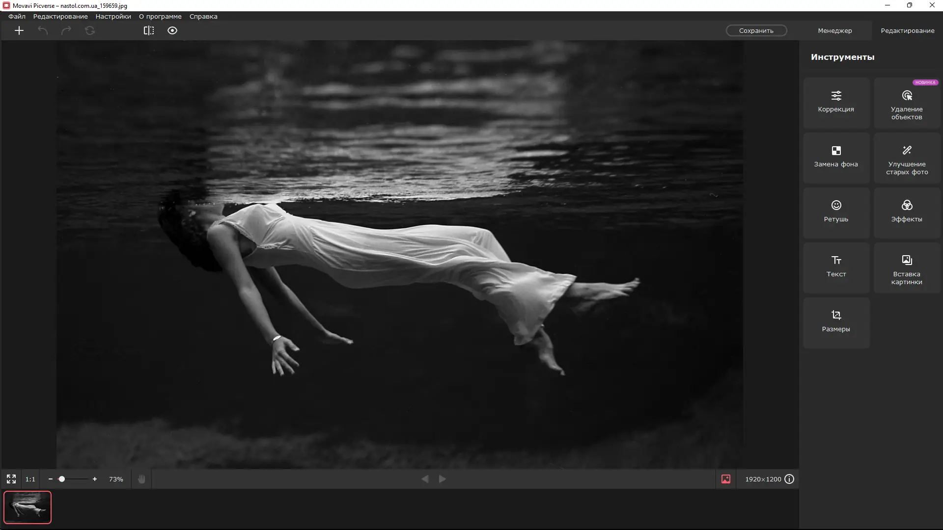 Программный интерфейс Movavi Picverse 1.11.0 RePack (& Portable) by Dodakaedr [Ru En]