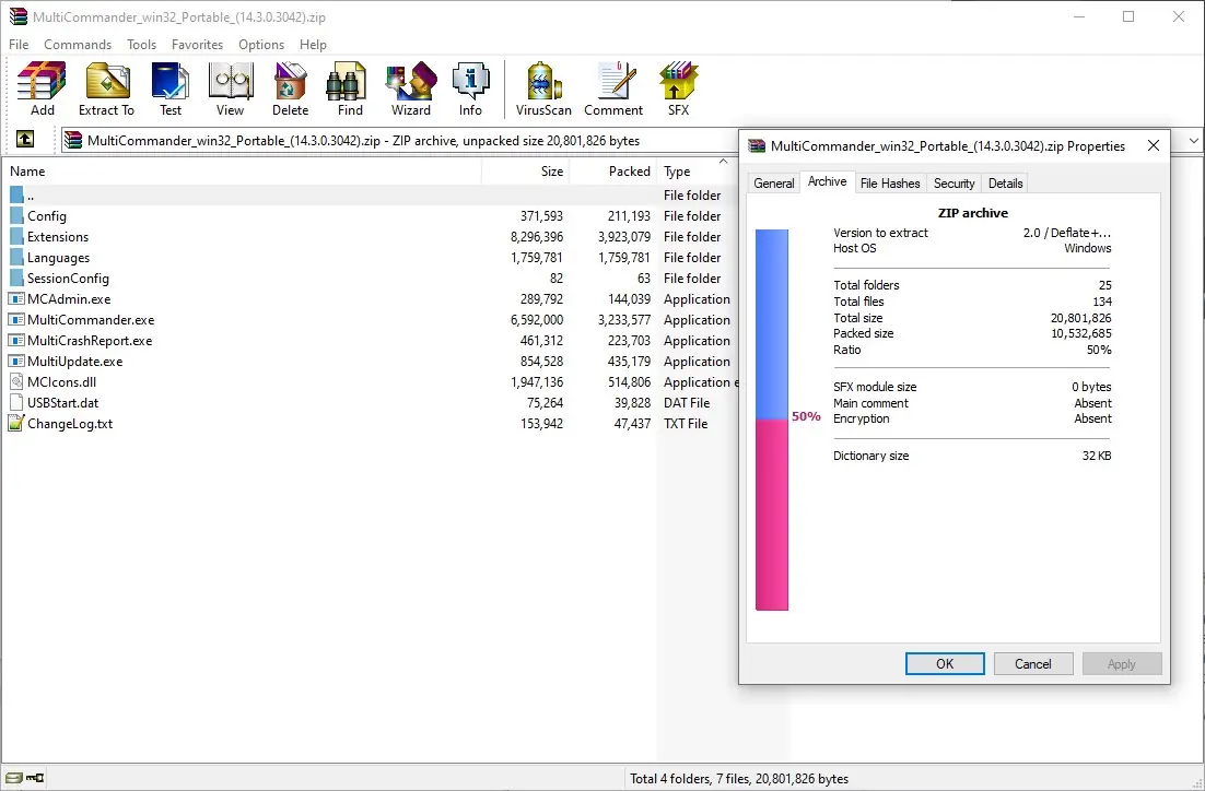 Программный интерфейс Multi Commander Full Edition 14.3 Build 3042 + Portable [Multi Ru]