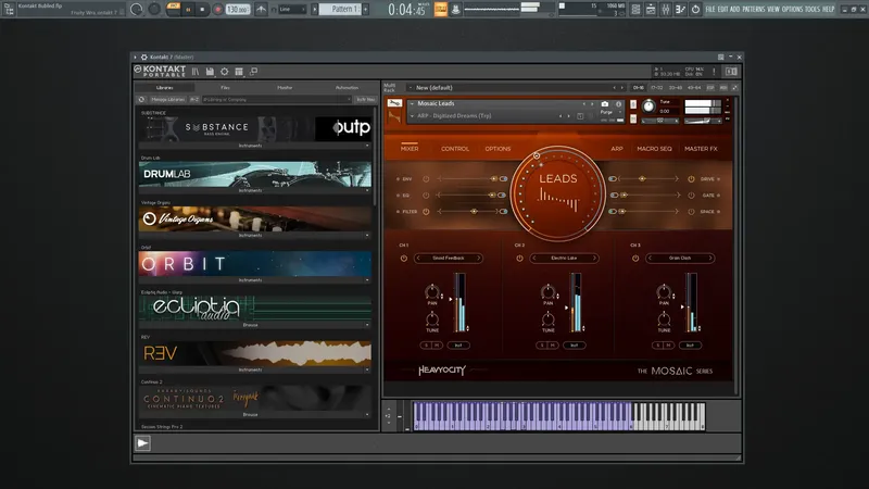 Программный интерфейс Native Instruments - Kontakt 7.1.8 STANDALONE, VSTi, VSTi 3, AAX (x64) Portable by vkDanilov [Ru En]