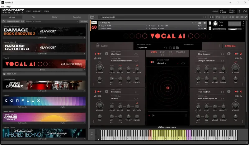 Программный интерфейс Native Instruments - Kontakt 8.4.1 STANDALONE, VSTi, VSTi 3, AAX (x64) Portable by vkDanilov [En]