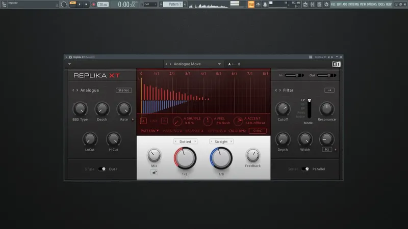 Программный интерфейс Native Instruments - Replika XT 1.2.2 VST, VST3, AAX (x64) [En]