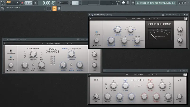 Программный интерфейс Native Instruments - Solid Mix Series 1.4.2 VST, VST3, AAX [En]