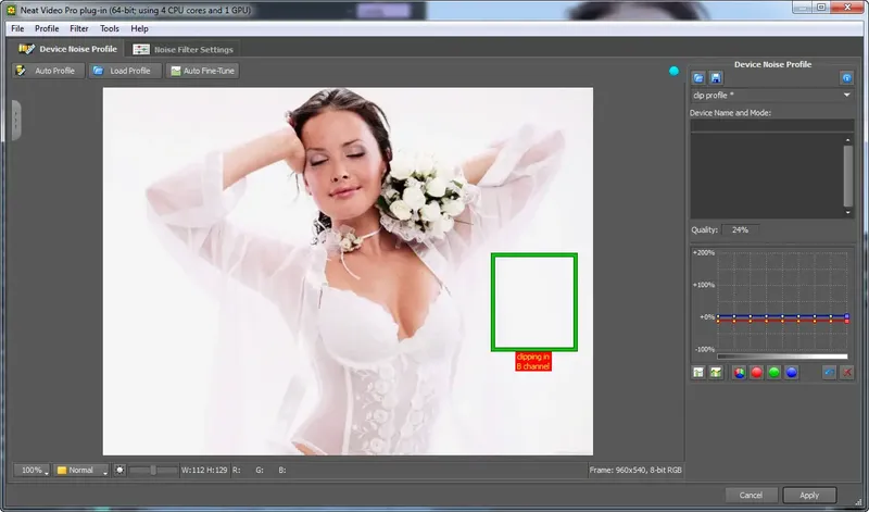 Программный интерфейс Neat Video Pro 3.5.0 for Premiere Pro (x64) RePack by Team VR [En]