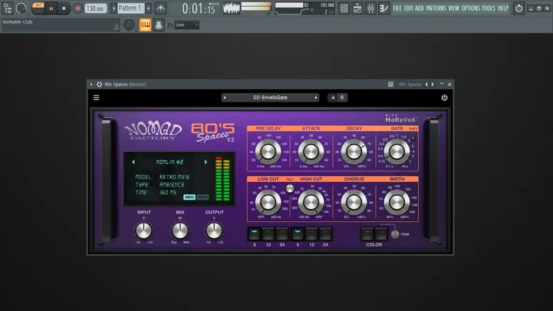 Программный интерфейс Nomad Factory - 80s Spaces 2.0.0 VST, VST3, AAX (x64) [En]