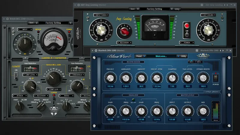 Программный интерфейс Nomad Factory - Integral Studio Pack 3 5.13.2 VST, AAX (x64) [En]