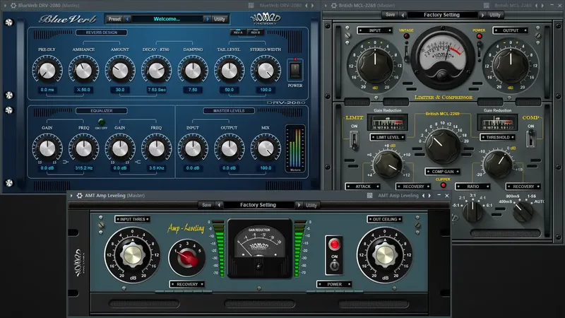 Программный интерфейс Nomad Factory - Integral Studio Pack 3 5.13.5 VST, AAX (x64) [En]