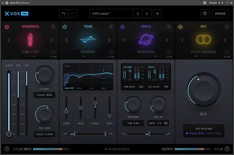 Программный интерфейс Nuro Audio - Xvox Pro 1.0.3 VST 3 (x64) RePack by AstroNommy [En]