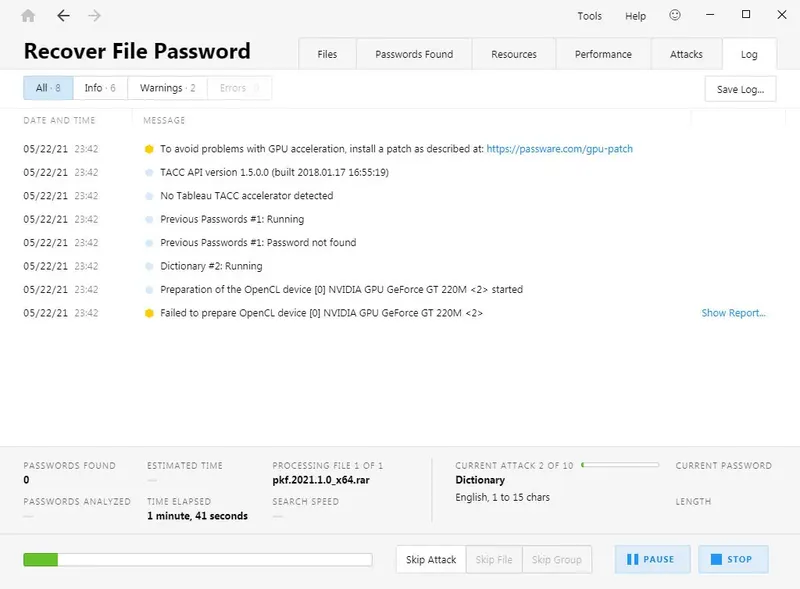 Программный интерфейс Passware Kit Forensic 2021.1.0 prepatched retail x64 [En]