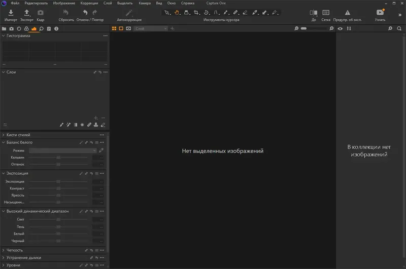 Программный интерфейс Phase One Capture One Pro 22 15.1.2.3 RePack by KpoJIuK [Multi Ru]