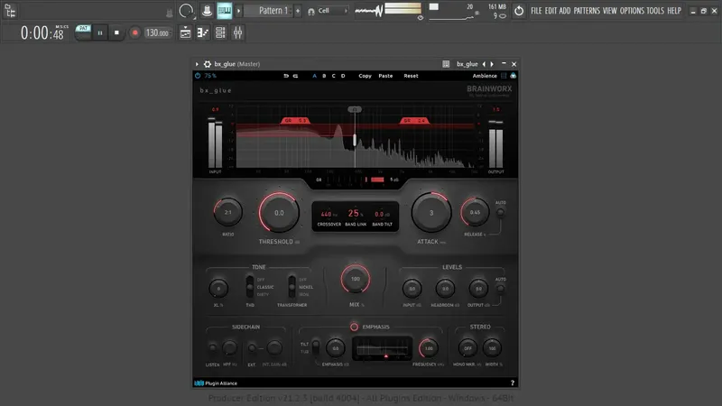Программный интерфейс Plugin Alliance & Brainworx - bx glue 1.0.1 VST, VST 3, AAX (x64) RePack by TCD [En]