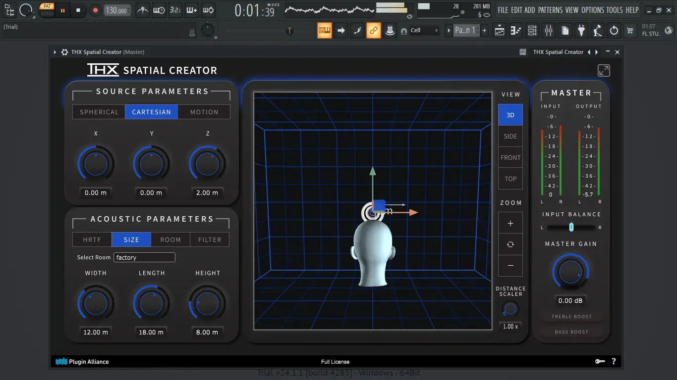 Программный интерфейс Plugin Alliance & THX - Spatial Creator 1.1.0 VST 3, AAX (x64) RePack by TCD [En]
