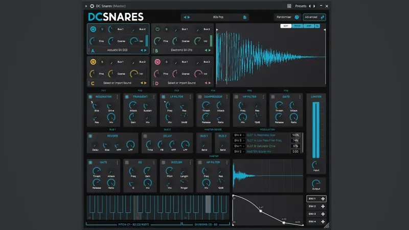 Программный интерфейс Plugin Boutique - DC Snares 1.0.2 VSTi 3, AAX (x64) [En]