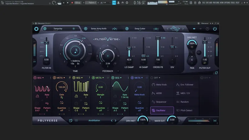 Программный интерфейс Polyverse Music - Filterverse 1.2.1 VST, VST 3, AAX (x64) [En]