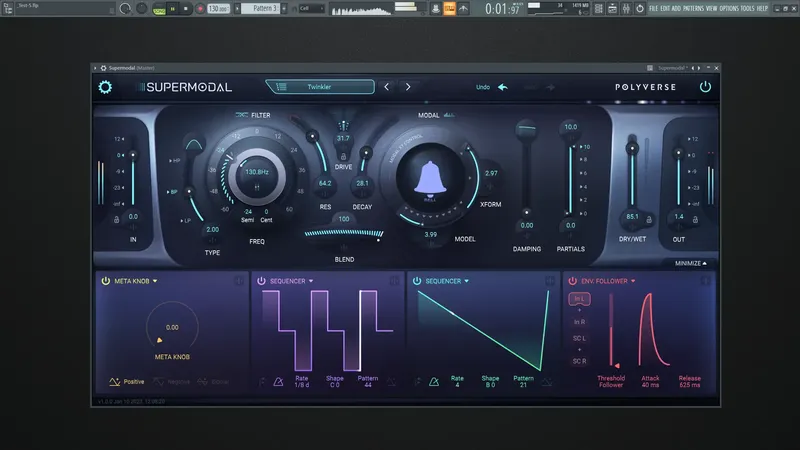 Программный интерфейс Polyverse Music - Supermodal 1.0.0 VST, VST 3, AAX (x64) [En]