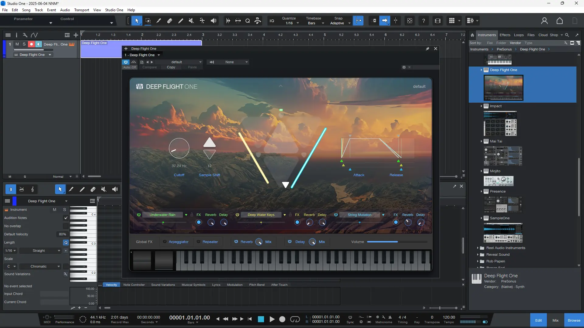 Программный интерфейс PreSonus Studio One 7 Professional 7.2.0 (x64) + Bonus [Multi]