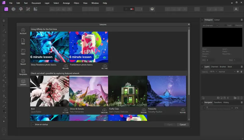 Программный интерфейс Serif Affinity Photo 2.5.5.2636 Portable by 7997 [Multi]